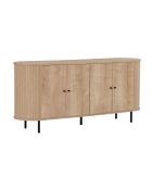 Nobele console van saffiereikenhout - 180x80x40 cm
