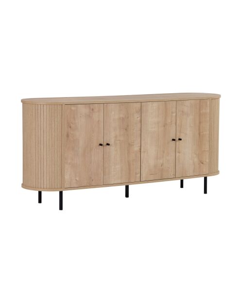 Nobele console van saffiereikenhout - 180x80x40 cm