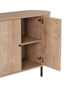 Nobele console van saffiereikenhout - 180x80x40 cm