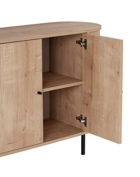 Nobele console van saffiereikenhout - 180x80x40 cm