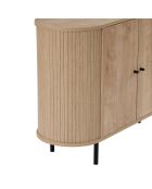Nobele console van saffiereikenhout - 180x80x40 cm