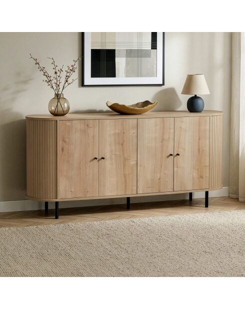 Nobele console van saffiereikenhout - 180x80x40 cm
