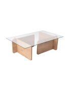 Eikenhouten salontafel Flavio - 105x30x65 cm
