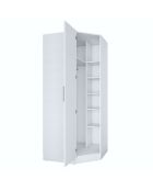 Armadio BA140 - 4082 bianco - 91 x 210 x 57,5 cm