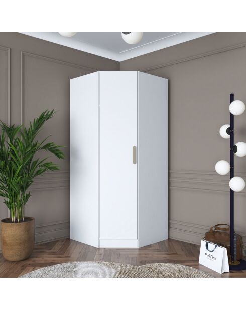 Armario BA140 - 4082 blanco - 91 x 210 x 57,5 cm