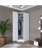 Armadio BA140 - 4082 bianco - 91 x 210 x 57,5 cm