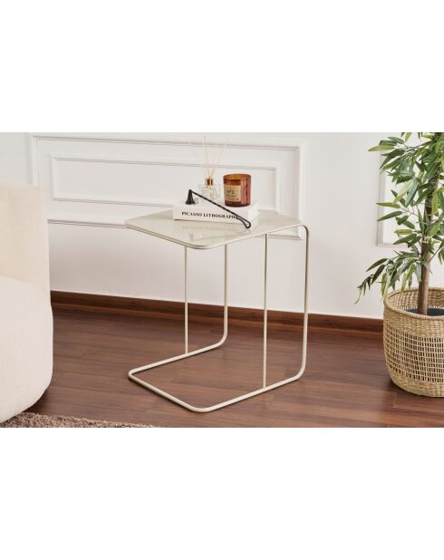 Shb-011-B Beistelltisch, 47 x 46 x 57 cm, taupe