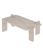 Salontafel Renard travertijn - 147x35x87 cm