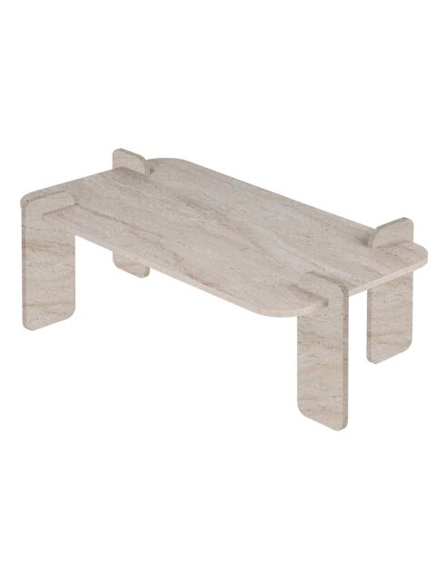 Salontafel Renard travertijn - 147x35x87 cm
