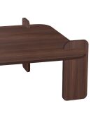 Marais Milan notenhouten salontafel - 117x35x117 cm