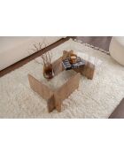 Flavio Atlantic pine salontafel - 105x30x65 cm