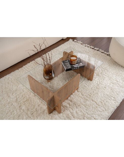 Flavio Atlantic pine salontafel - 105x30x65 cm