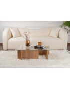 Flavio Atlantic pine salontafel - 105x30x65 cm