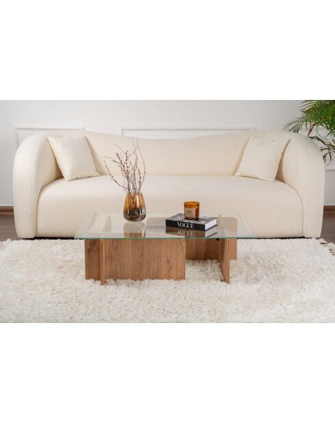 Flavio Atlantic pine salontafel - 105x30x65 cm