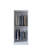 Armadio BA187 - 4560 bianco - 90 x 210 x 57,5 cm