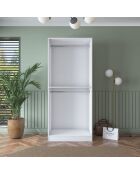 Armadio BA187 - 4560 bianco - 90 x 210 x 57,5 cm