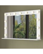 Tavolo da trucco EF111 - 5168 bianco - 120x71,8x15 cm