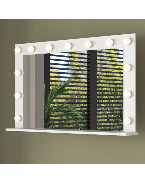 Tavolo da trucco EF111 - 5168 bianco - 120x71,8x15 cm