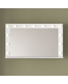 Tavolo da trucco EF111 - 5168 bianco - 120x71,8x15 cm
