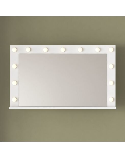 Tavolo da trucco EF111 - 5168 bianco - 120x71,8x15 cm