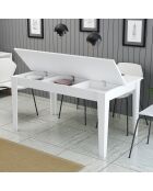 Weißer Esstisch Milan 519 - 145x75x88 cm