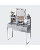 Mesa de maquillaje BJ145 - 3825 blanca - 90x136,8x40 cm