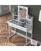 Mesa de maquillaje BJ145 - 3825 blanca - 90x136,8x40 cm