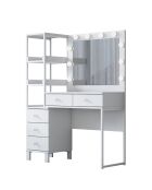 Mesa de maquillaje BJ128 - 3438 blanca - 110 x 141,8 x 40 cm