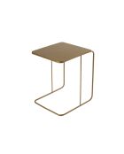 Table d'appoint Shb-011-A dorée - 47x46x57 cm
