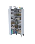 Armoire de toilette KC106 - 4703 blanc - 80 x 198,6 x 25 cm