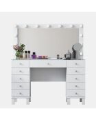 BJ137 make-uptafel - 3847 wit - 120 x 133,6 x 40 cm
