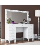 BJ137 make-uptafel - 3847 wit - 120 x 133,6 x 40 cm