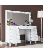 BJ137 make-uptafel - 3847 wit - 120 x 133,6 x 40 cm