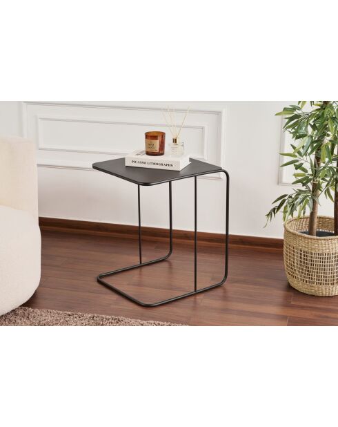 Table d'appoint Shb-011 noire - 47x46x57 cm