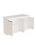 OR1-W witte keukentafel - 160x90x60 cm