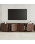 Lowen Milan notenhouten tv-meubel - 180x46x35 cm