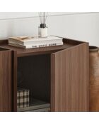 Lowen Milan notenhouten tv-meubel - 180x46x35 cm