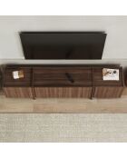 Lowen Milan notenhouten tv-meubel - 180x46x35 cm