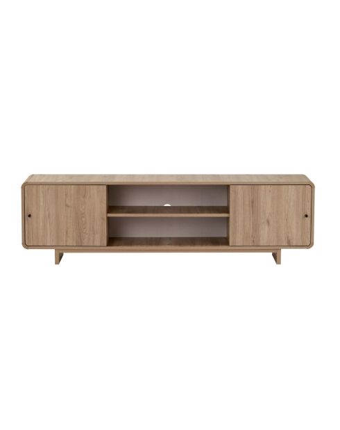 Mueble TV Mirel de roble - 180x52x34 cm