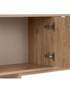 TV-Ständer aus Eiche Mirel - 180x52x34 cm