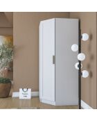 Garde-robe BA205 - 4595 blanc - 91 x 210 x 57,5 cm