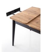 Totem uitschuifbare eettafel - 3043 Atlantic pine - 80x75x80 cm
