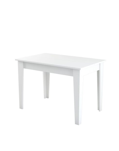Kiev 510 witte keukentafel - 110x75x72 cm