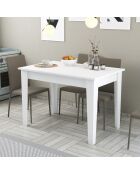 Kiev 510 witte keukentafel - 110x75x72 cm