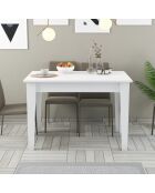 Kiev 510 witte keukentafel - 110x75x72 cm