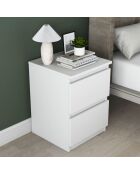 BD109 nachtkastje - 3842 wit - 40x55x40 cm