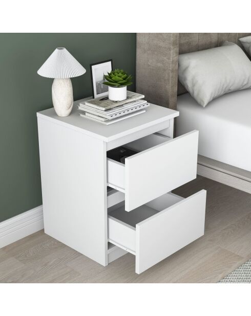 BD109 nachtkastje - 3842 wit - 40x55x40 cm