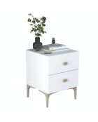 Nachtkastje BD110 - 4111 wit - 39,6x53,7x37,5 cm