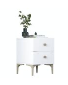 Nachtkastje BD110 - 4111 wit - 39,6x53,7x37,5 cm