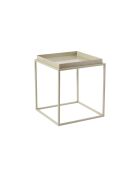 Shb-018-B taupe salontafel - 45x45x52 cm